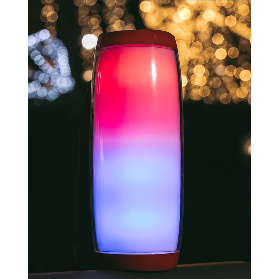 Loa Bluetooth Mini Pulse4 Không Dây - CNS.365 Âm Bass Cực Hay Có Dải Led Đổi Màu Độc Lạ, Hỗ Trợ Usb, Thẻ Nhớ