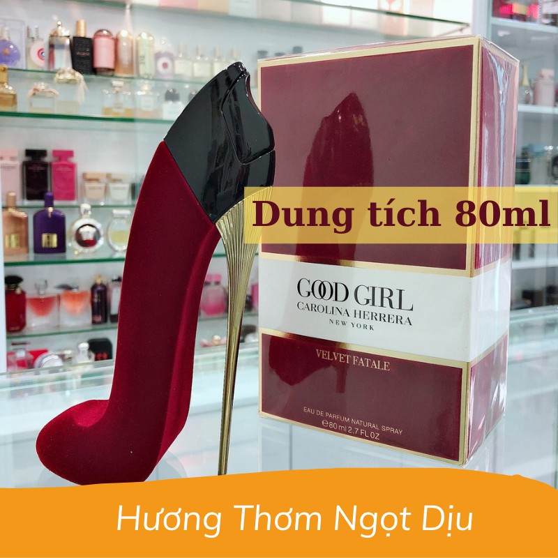 Nước Hoa Nữ, Nước Hoa Good Girl Herrera 80ml Thơm Lâu Sang Trọng Cực Thơm
