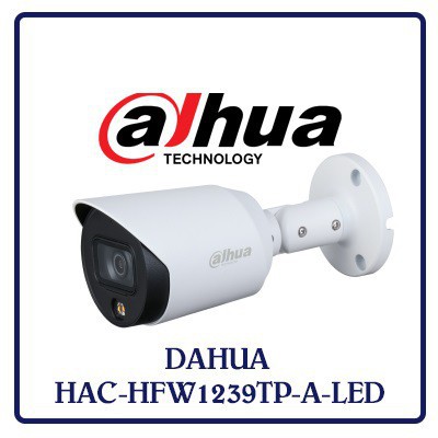 Camera Dahua HAC-HFW1239TP-A-LED Lite Plus FULL-COLOR 2.0 Megapixel, có mic ghi âm