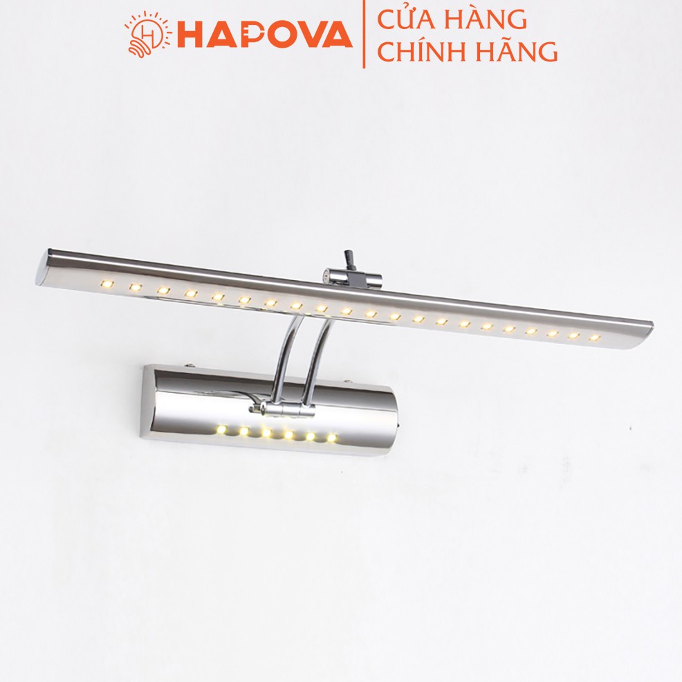 Đèn soi tranh, đèn chiếu tranh bằng inox HAPOVA ST 7048 dài 105cm