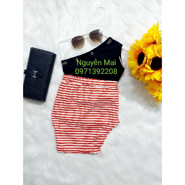 váy bé gái - Đầm/Váy Body lệch vai Hàng Thiết Kế siêu cưng dành cho bé gái
