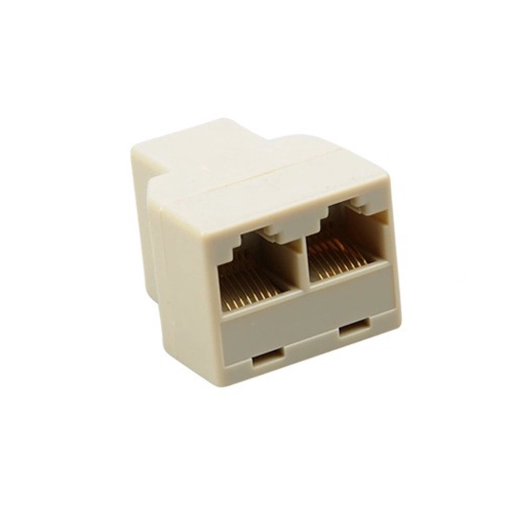 Bộ chia cổng mạng 1 sang 2 cổng Lan Ethernet Cat6/5/5E Rj45