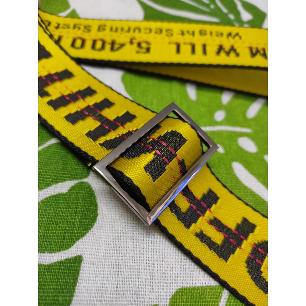 Túi đeo chéo Off White logo patch bag ss20