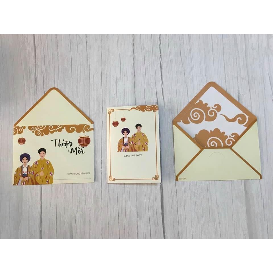 THIỆP CƯỚI Chipi
