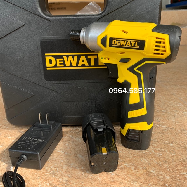 Máy khoan pin chuyên vít DEWALT 16.8v có búa bắn vít bắn tôn ...nhỏ gọn
