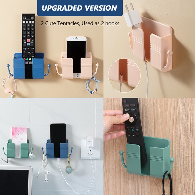 Giá đỡ điều khiển từ xa/điện thoại gắn tường đa năng tiện dụng
