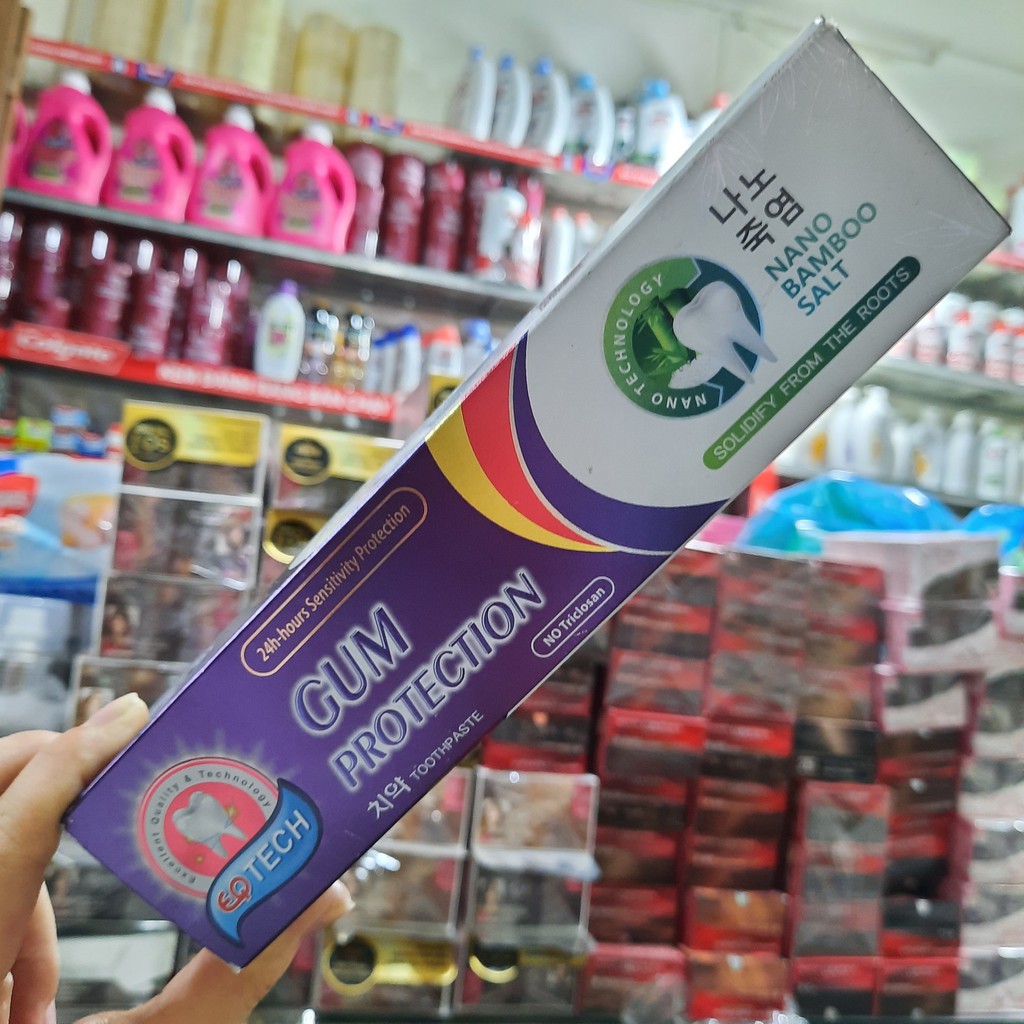 KEM ĐÁNH RĂNG GIẢM Ê BUỐT BẢO VỆ NƯỚU LỢI EQ TECH GUM PROTECTION 90g
