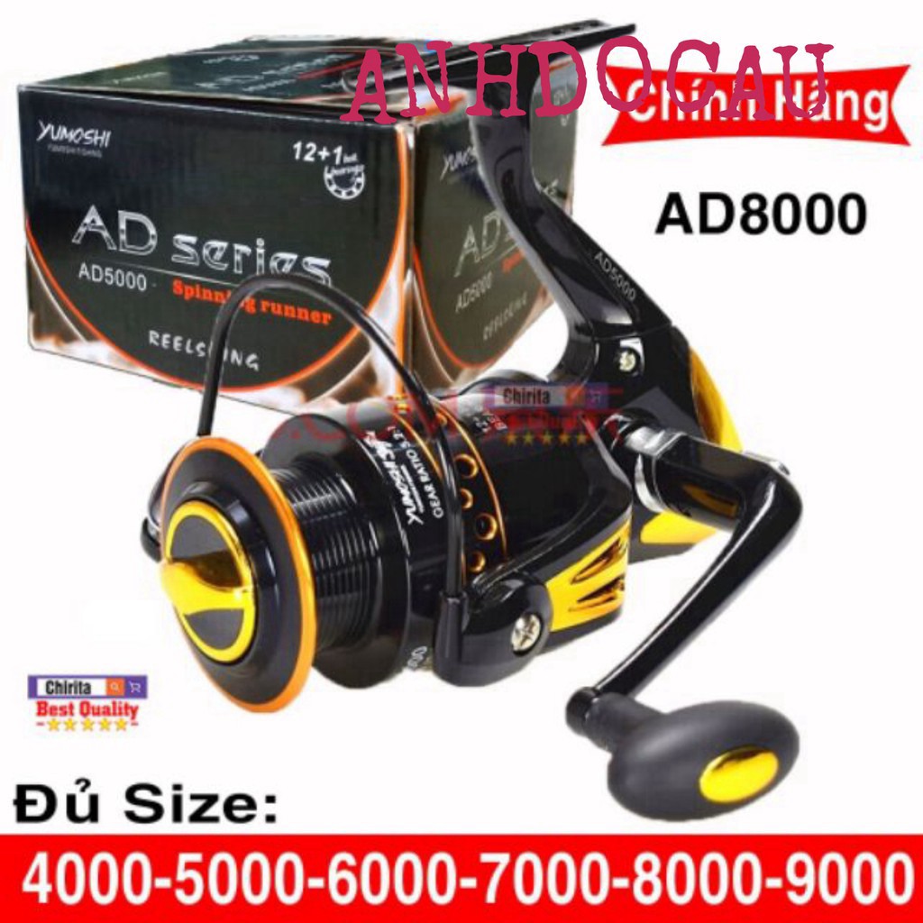 MÁY CÂU CÁ YUMOSHI AD Công Suất 3000 TỚI 9000 TT