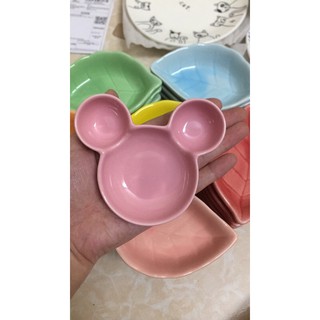 Bát sứ ăn dặm cho bé hình Mickey size mini 60ml