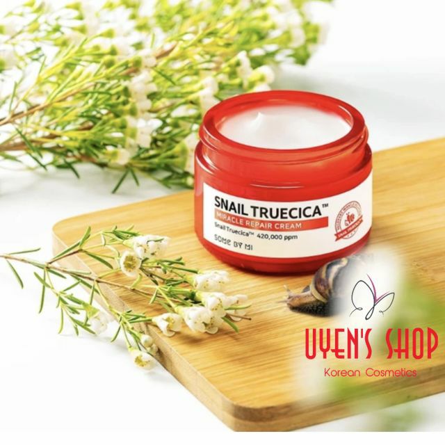 KEM DƯỠNG ốc sên Some by mi Snail Truecica Miracle Repair Cream 60g