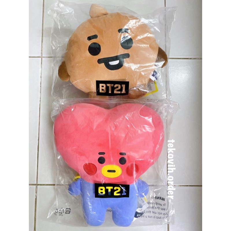 (Sẵn Tata, Rj) Gấu bông BT21 baby | Hug me doll chính hãng