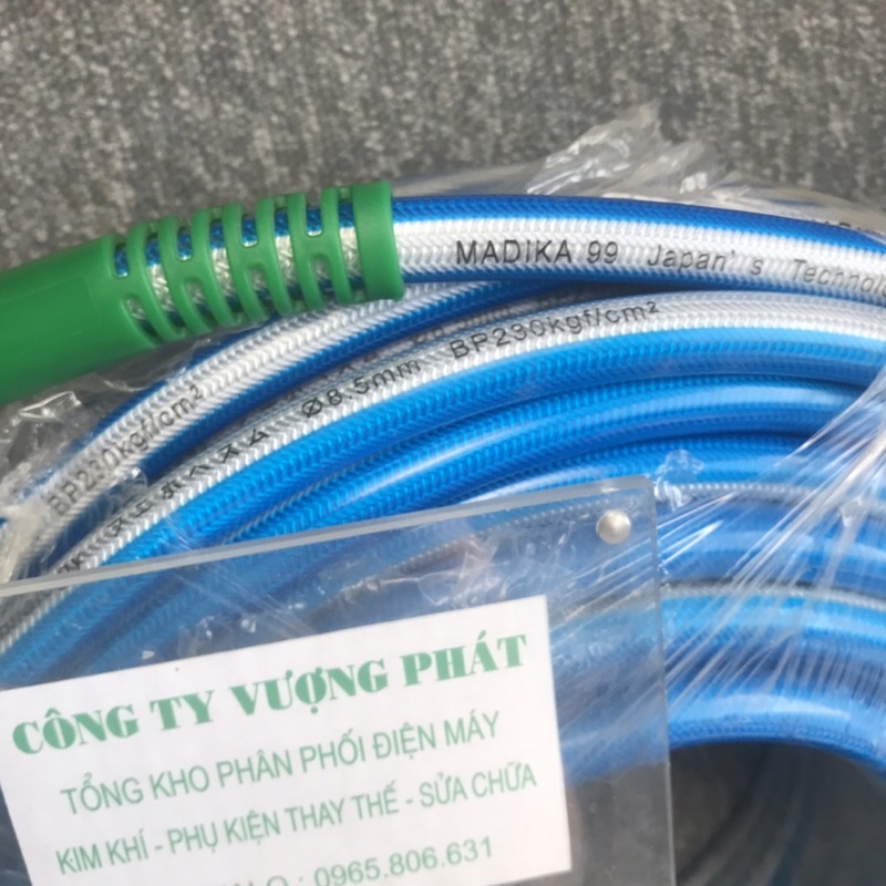 Dây xịt rửa xe và phun thuốc MADIKA 8.5x 50m cao cấp .
