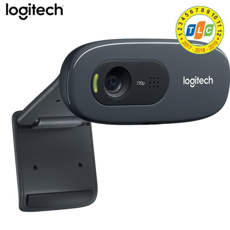 Webcam C270 độ phân giải HD 720P kết nối cổng Micro USB2.0 hiệu Logitech cho máy tính