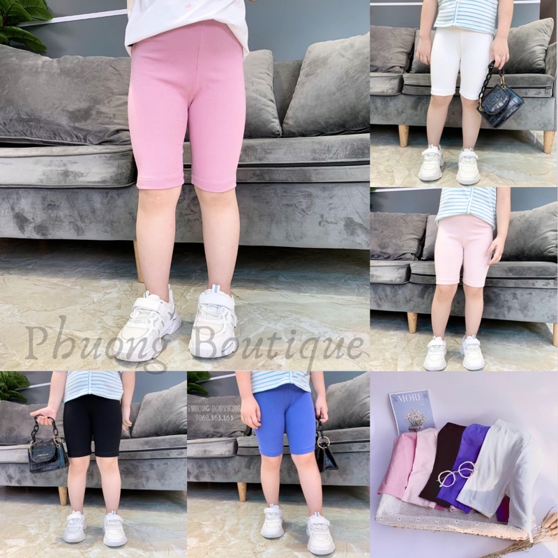 Quần legging bé gái đùi mùa hè tiện lợi cho bé từ 8 -20kg Royalkids