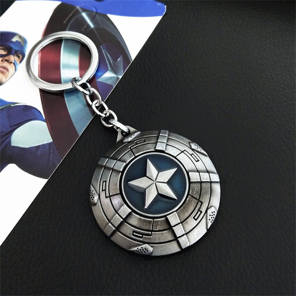 Móc khóa hình tấm khiên từ phim Marvel Avengers