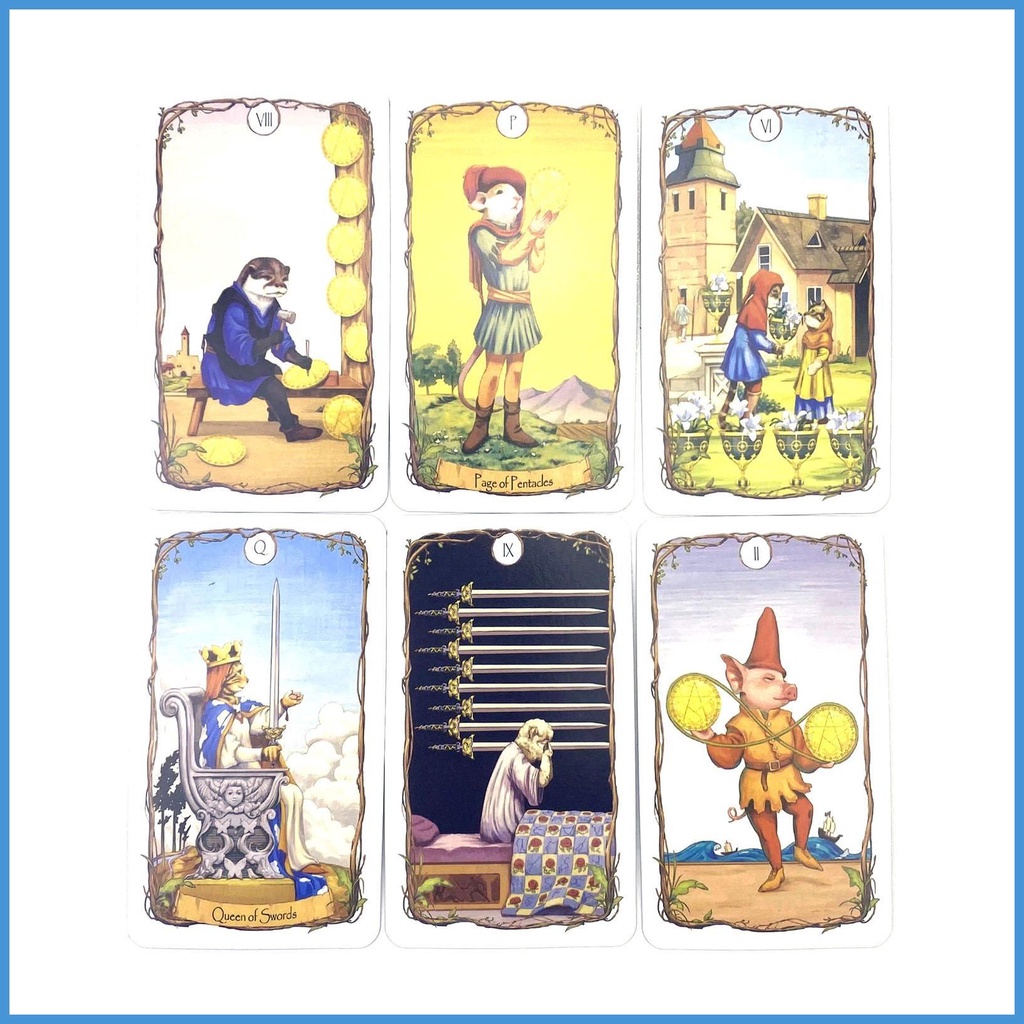 Bộ Bài Tarot Tiếng Anh Vui Nhộn Cho Gia Đình