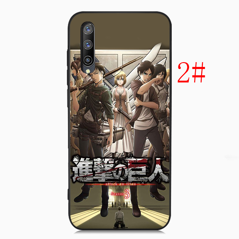 Ốp Lưng Silicone In Hình Attack On Titan Cá Tính Cho Vivo Y5S Y11 Y11S Y12 Y15 Y17 Y19 Y20 Y20I Y20S Y30 Y50 Y70 2020