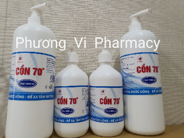 Cồn sát khuẩn y tế 70 độ Domesco