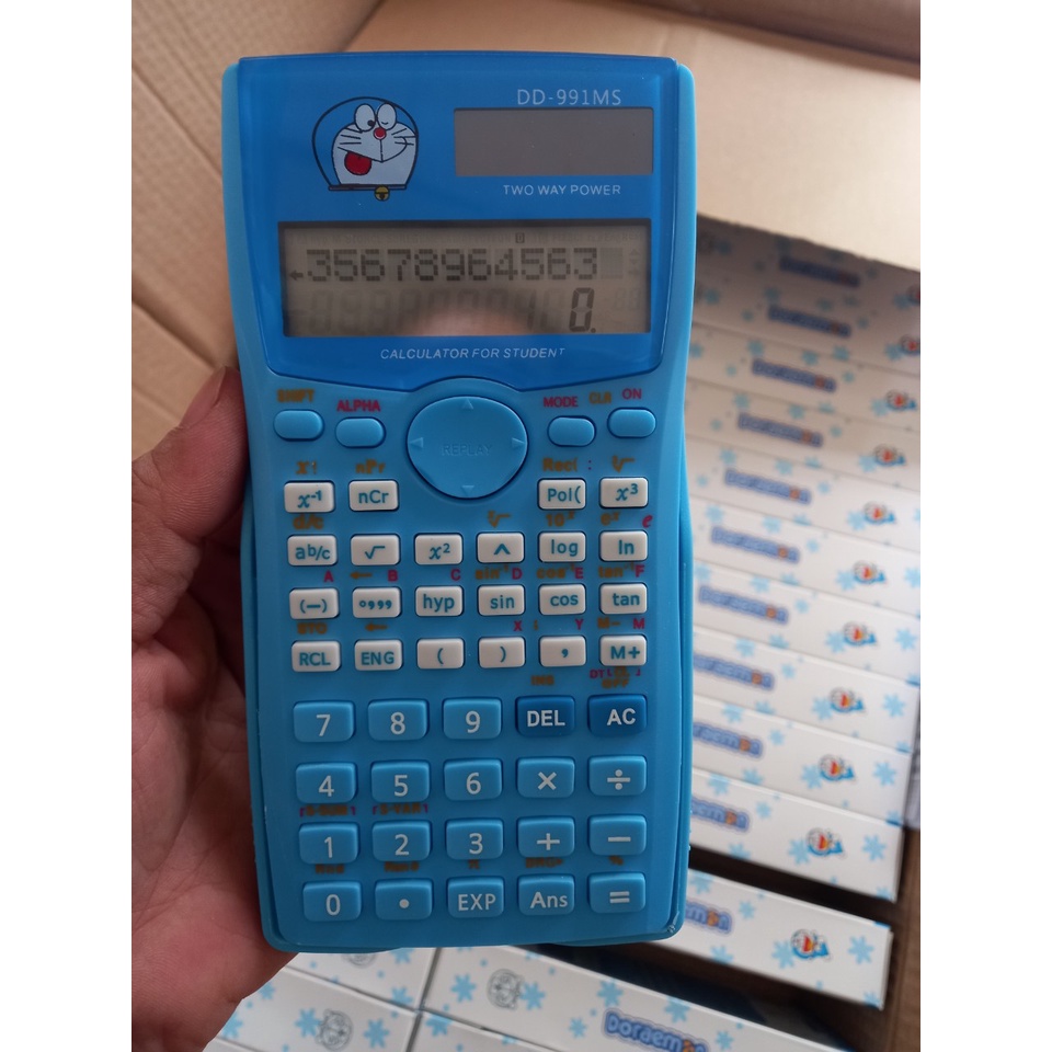 Máy tính cầm tay học sinh Doremon