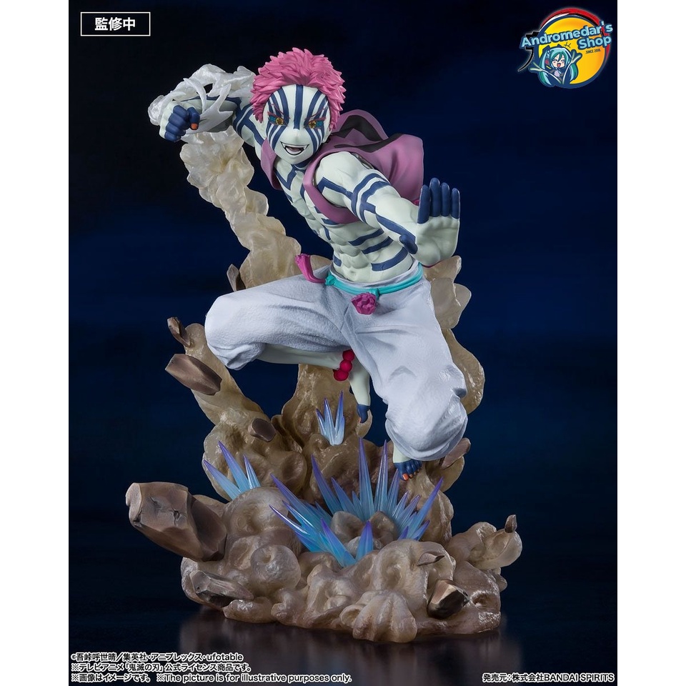 Mô hình nhân vật Demon Slayer: Kimetsu no Yaiba Figuarts Zero Akaza Upper Rank Three