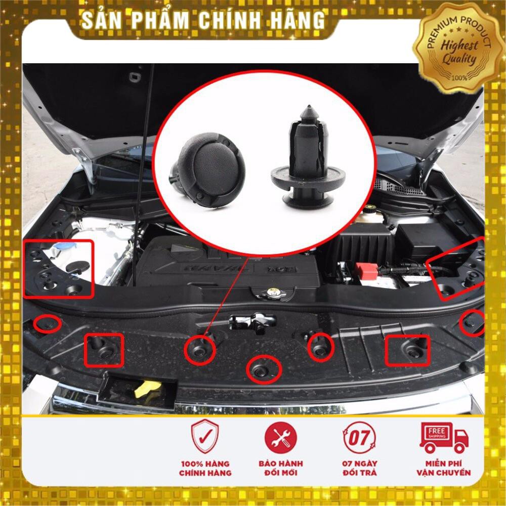 ⚡️GIÁ TỐT⚡️ Combo 400 Đinh Tán/ Ốc Vít/ Chốt Nhựa/ Ghim - DẠNG CẮM CHỐT - Chuyên Dụng Cho Xe Hơi, Xe Tải - FULL LOẠI