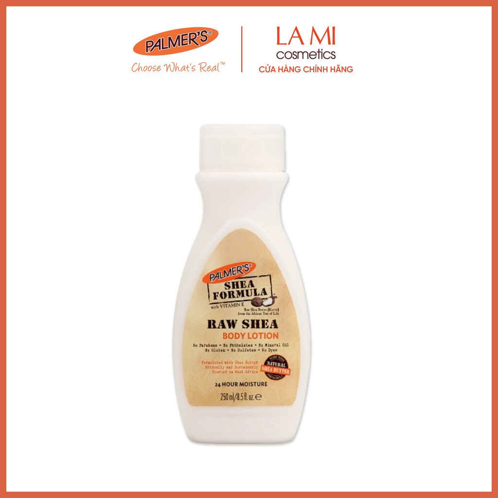 Sữa dưỡng thể dưỡng ẩm Bơ Hạt Mỡ Palmer's 250ml