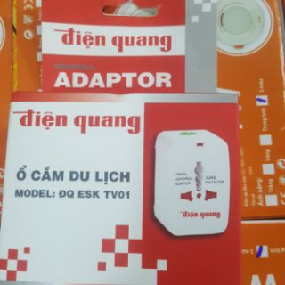 Ổ cắm du lịch Điện Quang TV01