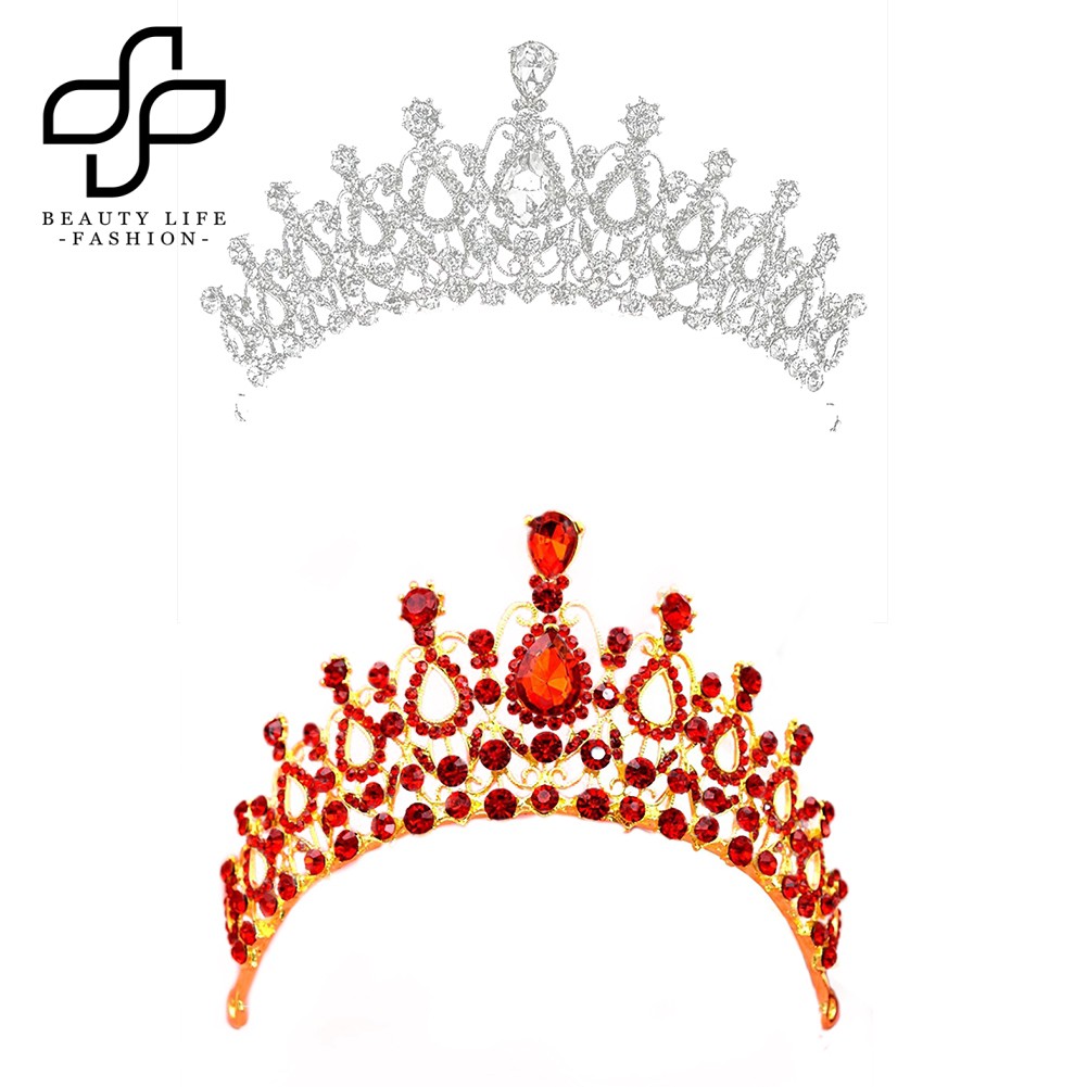 Vương miện cài tóc phong cách retro