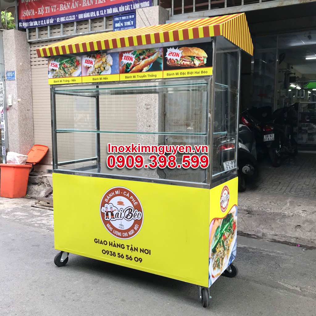 Xe bánh mì đẹp giá rẻ