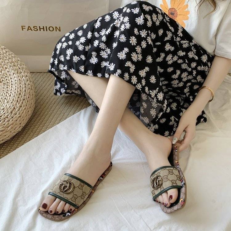 Dép Xỏ Ngón Đế Bằng Chống Trượt Thời Trang Mùa Hè Hàn Quốc Cho Nữ
