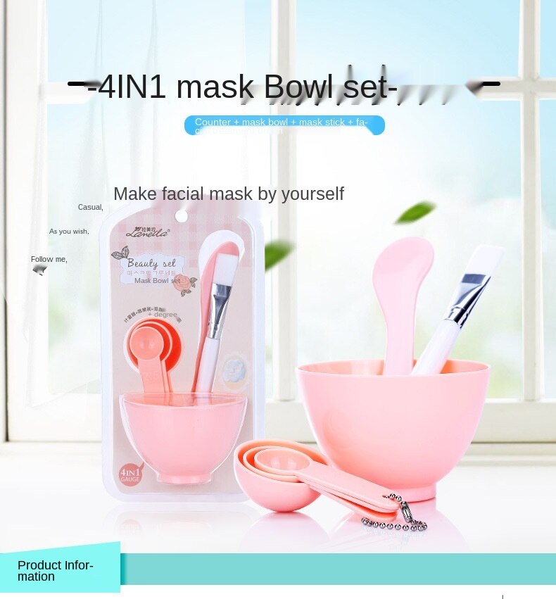 [Hàng mới về] Bộ 6 dụng cụ đắp mặt nạ Lameila tiện lợi chất lượng cao