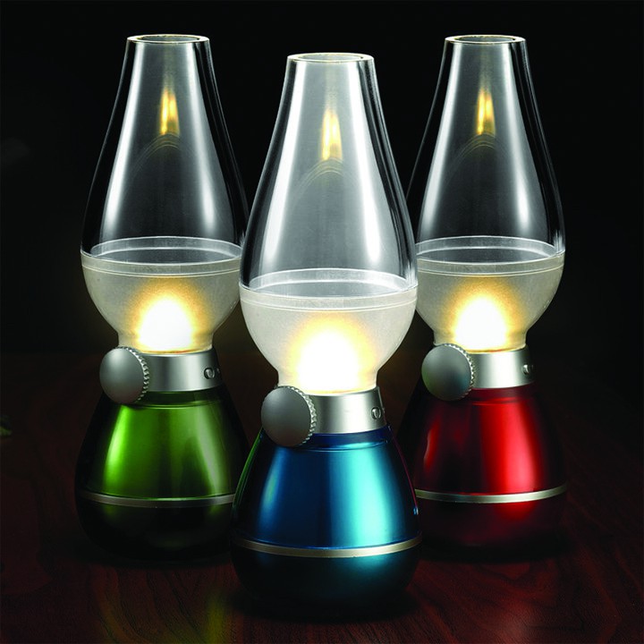 Đèn dầu, đèn thờ nhựa thông minh thổi bật/tắt – NH 150