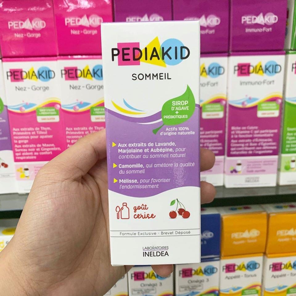 Siro Pediakid Sommeil Ngủ Ngon Cho Bé 6 Tháng Trở Lên