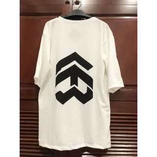 ÁO 5THEWAY BIGLOGO TRẮNG ĐEN BASIC TEE OVERSIZE - (Sp sẵn) 👗