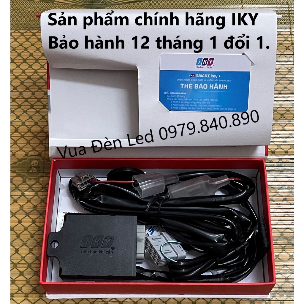 Mạch chống cướp SH125 / SH150 2020 2021 2022 - Remote cách xa 2m tự động tắt máy cho Smart Key Honda