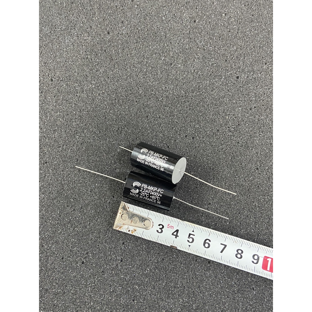 Tụ cao cấp cản loa treble  2.2uf 400v tụ lọc loa loại tốt kích thước lớn