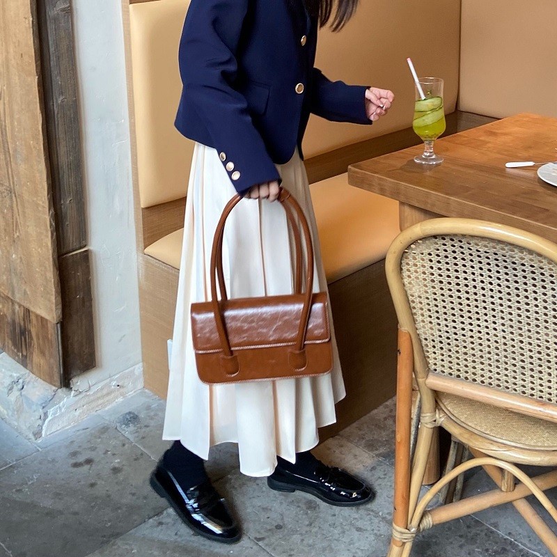 Túi đeo dưới cánh tay Phong Cách Phương Tây Cổ Điển Thời Trang Năm 2021 Mới Cho Nữ