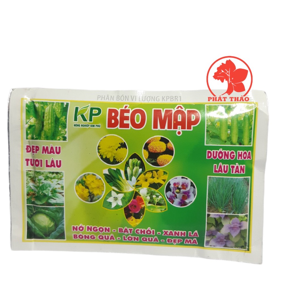 Phân bón lá BÉO MẬP 70garm - đâm đọt, xanh bóng mướt lá, phục hồi cây suy trên cây hoa kiểng