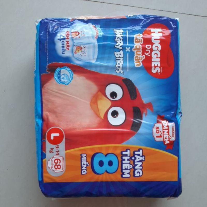 bỉm tã quần huggies M74 L68 XL62 XXL56