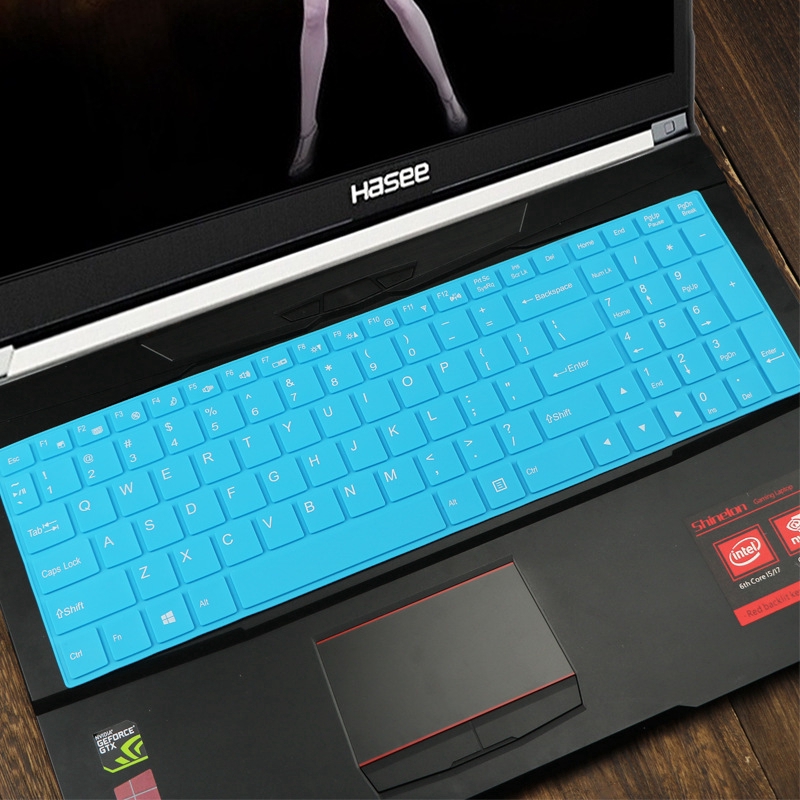 Miếng Dán Bảo Vệ Bàn Phím Bằng Silicon Siêu Mỏng Cho Laptop 15.6inch Hasee Z7m-sl7d2 Z7m-i78172d1