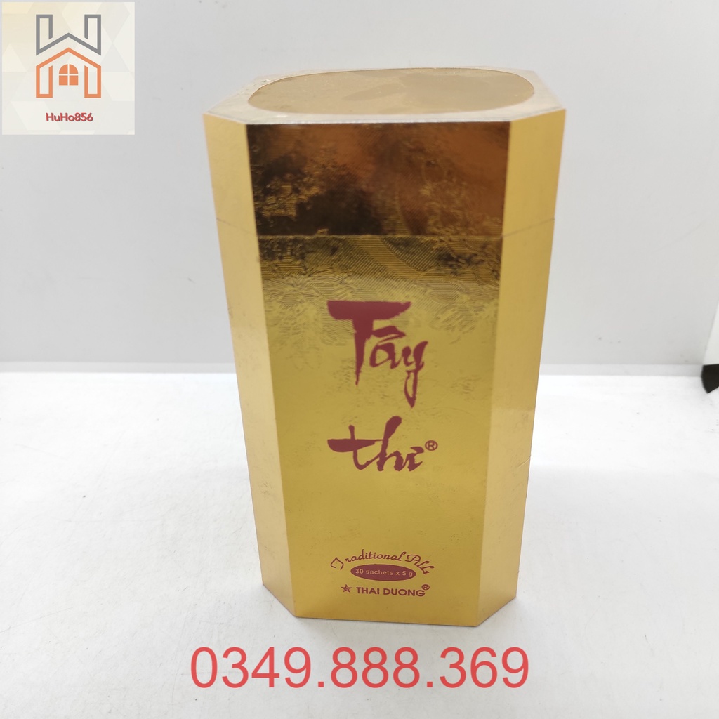 Viên Uống Tây Thi Sao Thái Dương - Giúp Khí Huyết Lưu Thông, Tăng Cường Sinh Lực, Điều Hoà Huyết Áp - Hộp 30 gói