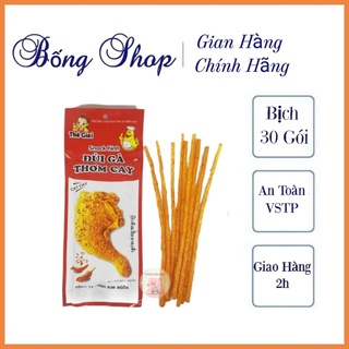 30 gói snack hình đùi gà thơm cay