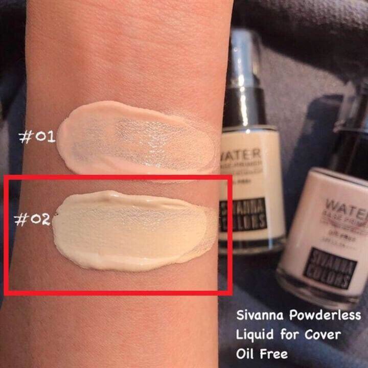 Kem Lót Sivana Water Base Primer - Oil Free