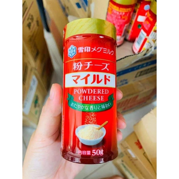 Phô mai rắc nhật cho bé ăn dặm