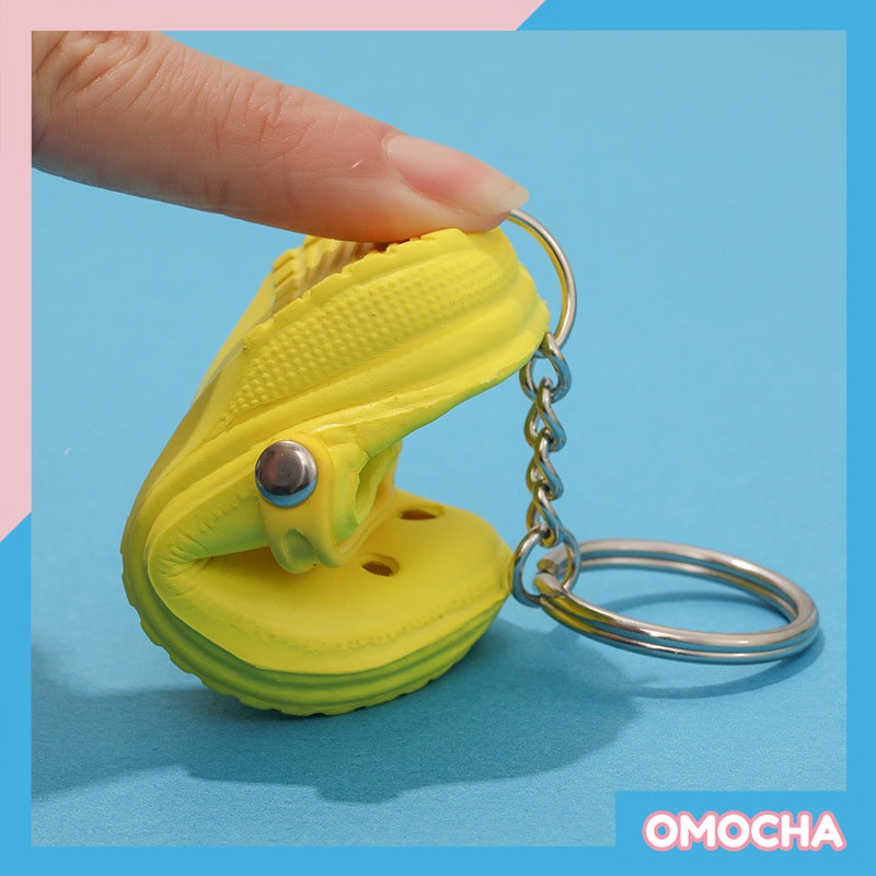 Móc Khoá Hình Dép Crocs Mini Độc Đáo Siêu Ngầu