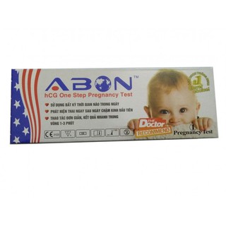 Que thử thai ABON - Mỹ 3mm (1 test)