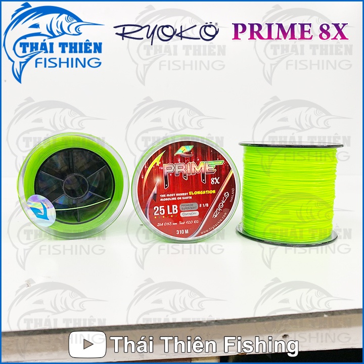 Cước Câu Cá Ryoko Thái Lan Prime 8X