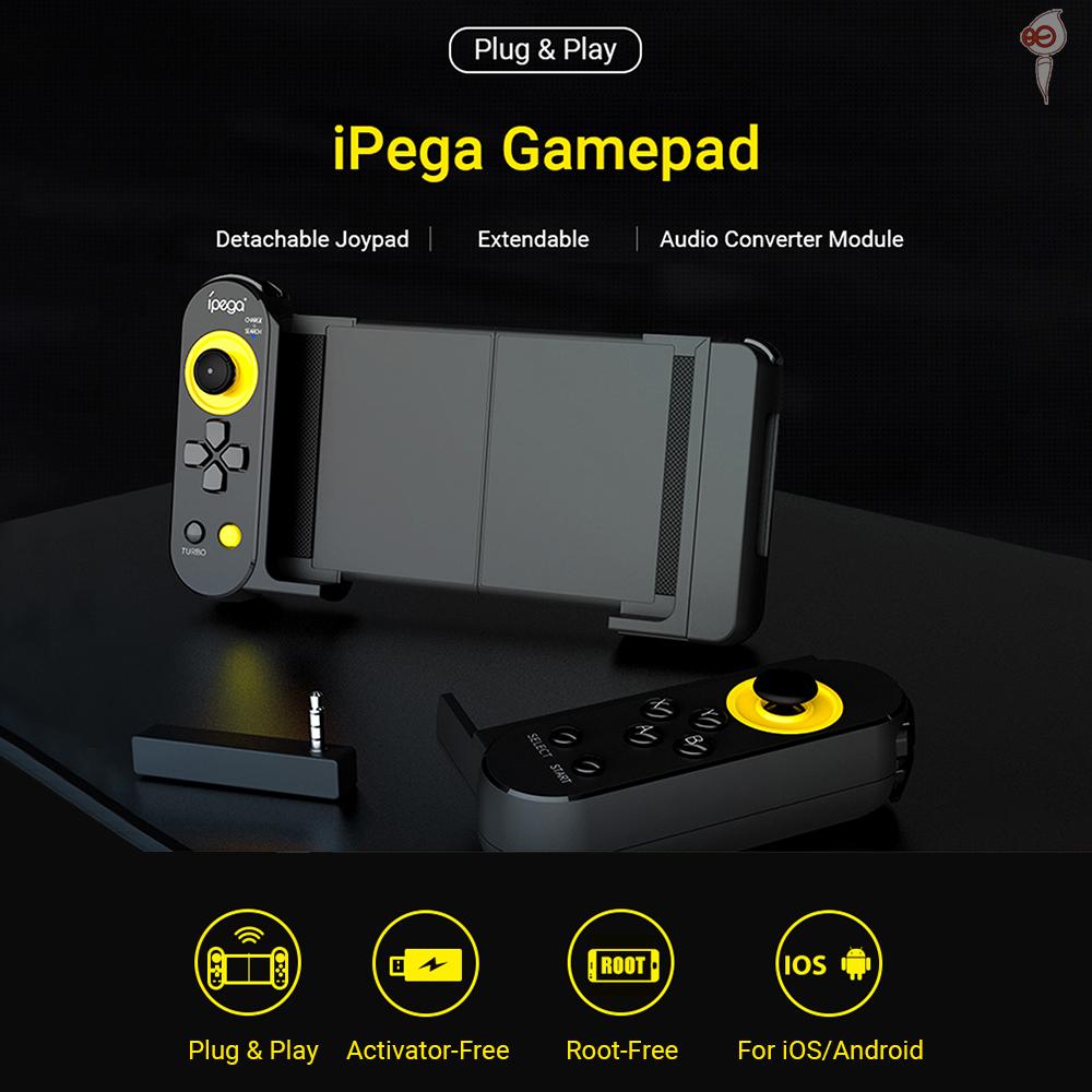 IPEGA ANDROID Tay Cầm Chơi Game Có Dây Pg-9167 380mah Bt4.0 Hỗ Trợ Ios 13.4)