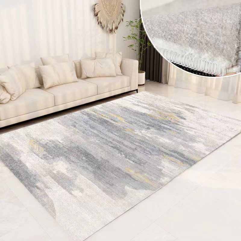 Thảm Trải Sàn Giả Len cashmere Phong Cách Hiện Đại Đơn Giản Dễ Giặt