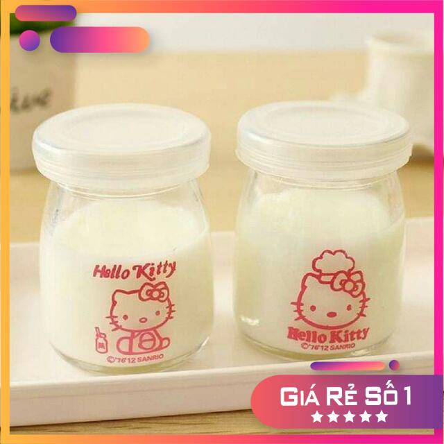 [ SIÊU KHUYẾN MẠI ] Bộ 12 hũ làm sữa chua thủy tinh, đựng dầu dừa.